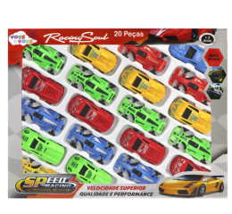 CARRO RODA LIVRE COLE&Ccedil;AO C/20P&Ccedil;S 6568