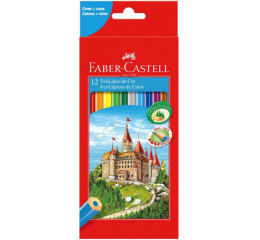 LAPIS DE COR FABER VERM.GDE 12 COR.C/12 120112G