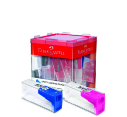 APONTADOR FABER C/DEPOSITO POTE C/25 125LV2F