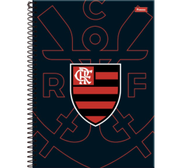 CAD.UNIV.C.D.10X1 160FLS FLAMENGO FIT C/4 338818