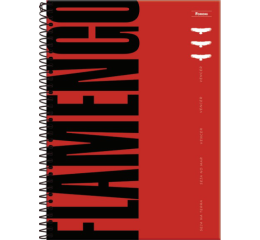 CAD.UNIV.C.D.15X1 240FLS FLAMENGO FIT C/2 338819