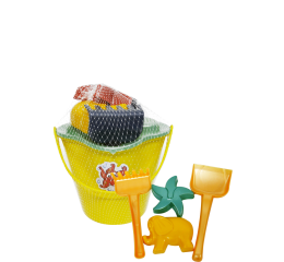 BALDINHO DE PRAIA 18CM C/6P&Ccedil;S 2111-SO