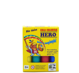 COLA COLORIDA 25G C/4 CORES