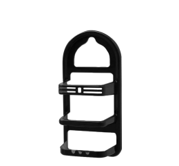 PORTA SHAMPOO PRETO 36CM 0675