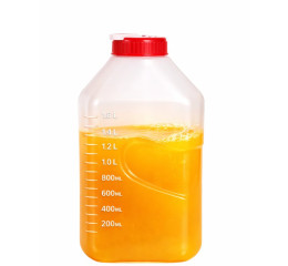 GARRAFA PLAST.GELADEIRA GRADUADA 1,8LTS 76600