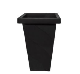 VASO COLUNA ELEG.QUAD.4,5LT 24CM PTO 6863 C/12