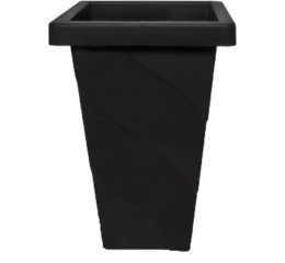 VASO COLUNA ELEG.QUAD.9,5LT 30CM PTO 6729 C/12