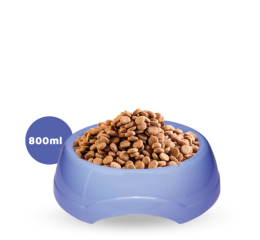 COMEDOURO PLASTICO RED.23CM 800ML 6915