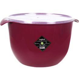 BACIA MULTIUSO RED.C/TPA/AL&Ccedil;A 9,5LT CORES 6885 C/6