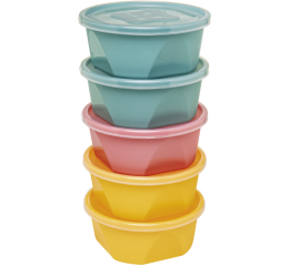 KIT 5 PEÇAS ORGANIZA.RED.740ML 6327 MIX C/12