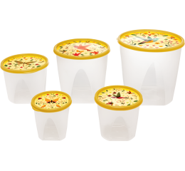 CONJ.MANTIMENTOS C/LABEL RED.5P&Ccedil;S 4096