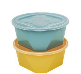 KIT 2 PEÇAS ORGANIZA GDE.RED.3LTS 6331 MIX