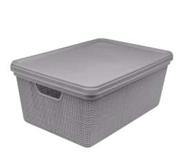 CAIXA ORGANIZ.JUTA C/TPA 39,5X27X17,5 15LTS 3128