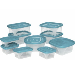 CONJ.DE POTES MULTIUSO C/10PÇS COR 3062