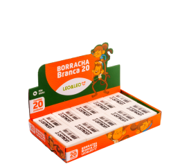 BORRACHA BRANCA LEO LEO N&deg;20 C/20 4420