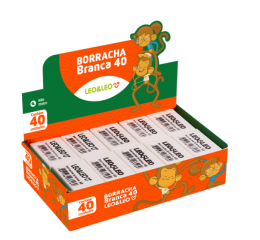 BORRACHA BRANCA LEO LEO N&deg;40 C/40  4419