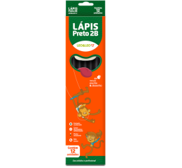 LAPIS PRETO 4B C/12 5547