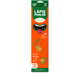 LAPIS PRETO 6B C/12 5548