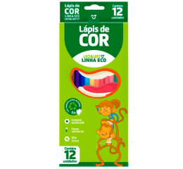 LAPIS DE COR GRANDE C/12 CORES C/6 4220