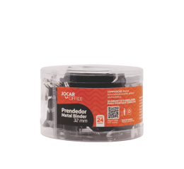 PRENDEDOR METAL BINDER 32MM C/24 93090