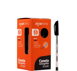 CANETA ESF.JOCAR OFFICE 1.0 PTA C/50 97689
