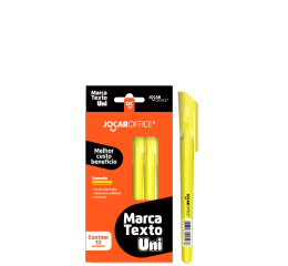 MARCA TEXTO AMARELO C/12 10547
