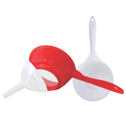 PENEIRA COM FUNIL 25CM PNF01