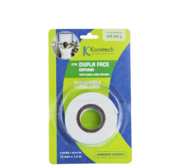 FITA BANANA ESPUMA 12MMX1,5MTS BLISTER