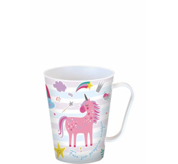 CANECA PLAST.LABEL SONHO ENCANTADO 430ML 1401
