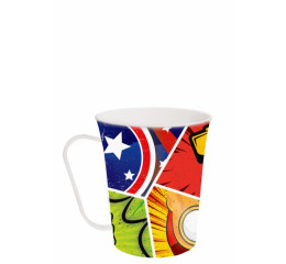 CANECA PLAST.LABEL AVENTURA RADICAL 430ML 1402