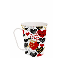 CANECA PLAST.LABEL MEU AMOR 430ML 1431