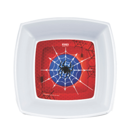 PRATO P/LANCHE 18X18CM SORT.MENINOS 8304