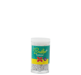 GLITTER POTINHO 3GR C/12 PRATA 7001