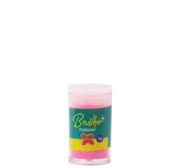 GLITTER POTINHO 3GR C/12 PINK 7015