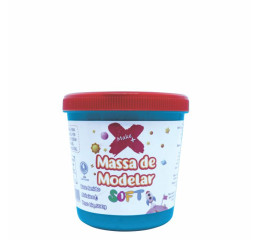 MASSA DE MODELAR FOFA 500GR AZ.ESCURO 13325