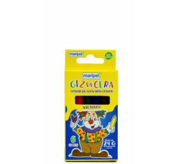 GIZ DE CERA 6 CORES C/12 CS06E
