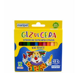 GIZ DE CERA 12 CORES C/12 CS12E