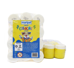 TINTA GUACHE 15ML AMARELO C/12