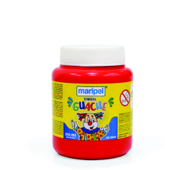 TINTA GUACHE 250ML VERMELHO C/6