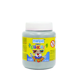 TINTA GUACHE 250ML BRANCA C/6