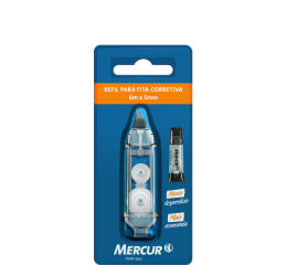 REFIL P/FITA CORRETIVA C/6MTS C/12P&Ccedil;S 203022