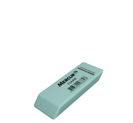 BORRACHA MERCUR CLEAN VERDE C/24 01028