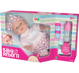 BONECA BABY REBORN C/ACES.40CM 626