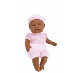 BONECA SOFT BABY NEGRA 37CM 799