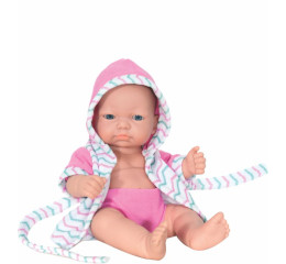 BONECA PETIT REBORN BANHO 33CM 792