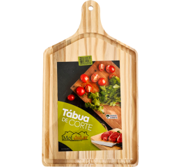 TABUA P/CARNE MADEIRA C/FRISO Nº4 40X20 C/6 TSP-N4