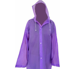 CAPA DE CHUVA ADULTO PVC REFOR&Ccedil;ADA T.UNICO MR258