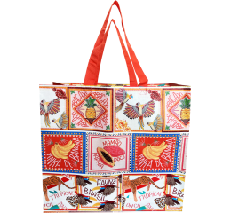 SACOLA ECOBAG 45X22X40CM CAPAC.12KG SORT.5 DECOR