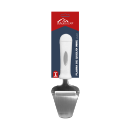 PLAINA DE QUEIJO INOX C/CABO BCO 21,3CM MR127