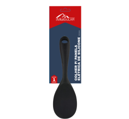 COLHER DE SILIC.PT P/PANELA ELETR.22,5X6,8CM MR144